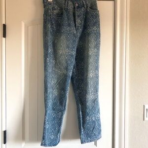 Paisley Styled Jeans